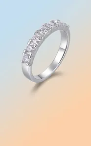 Macro detail of high-quality S925 silver ring featuring sparkling moissanite gemstones