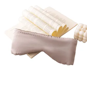 Luxurious 100% mulberry silk eye mask for sleeping with total blackout design