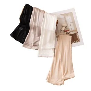 Breathable knitted silk sun protection arm sleeves for driving in four neutral colors