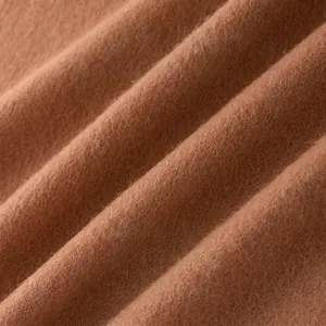 Luxurious solid color thickened wool scarf shawl with a soft brushed cashmere-like texture