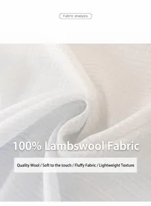 Gros plan sur la texture 100% laine d'une écharpe légère en jacquard dégradé