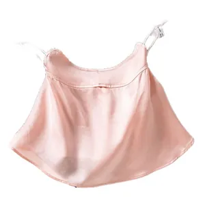 Premium breathable pink silk sun protection mask for full face and neck UV shield