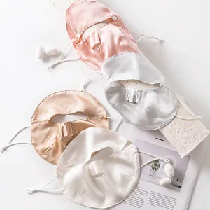 Premium mulberry silk sun protection face masks in four colors for full coverage