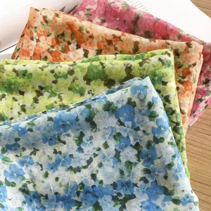 Klassieke Sjaal Met Bloemenprint Voor Dames Exotische Stijl Polyester Satijnen Sjaal Strand Zonbescherming Wrap Vintage Lichtgewicht