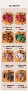 Explore variety of handmade silk elephant pendant necklaces in beautiful ethnic style colors