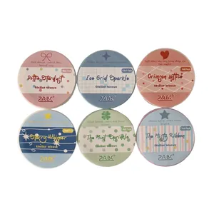 Set of 6 Stellar Weave washi tapes with colorful patterns for scrapbooking