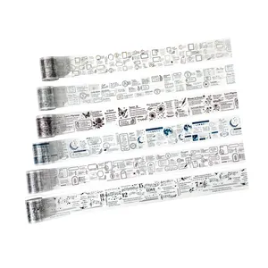 Vintage PET decorative tape set for scrapbooking and journaling