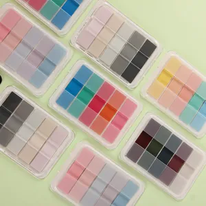 Detailed macro view of colorful PET transparent sticky note index tabs for journaling