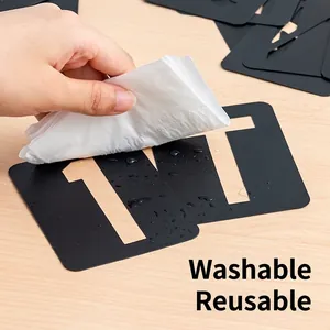 Stencil cavo in plastica PP nera lavabile per pittura fai-da-te e numeri