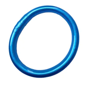 Bracelet jonc bouddhiste en silicone bleu électrique épais de 9mm pour femmes et filles