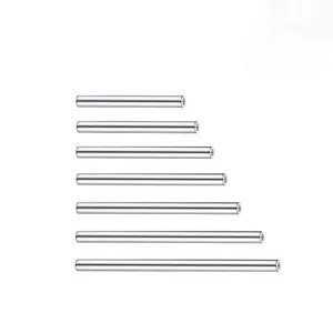 Titanium straight piercing bars in various lengths for tongue or ear jewelry