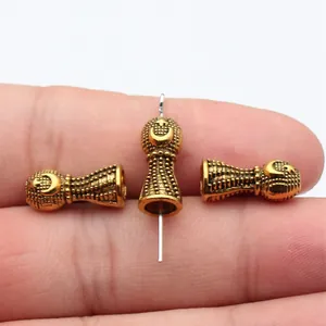 Antike goldene Imam-Perlen 17x7,4mm für muslimische Gebetsketten Tasbih-Schmuck
