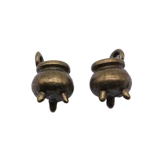 Vintage style zinc alloy censer charms for DIY jewelry making and craft projects