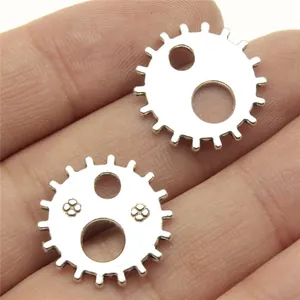 Vintage Amuletos de Engranaje de Aleación Colgante Mecánico Steampunk Para Creación de Joyas DIY Collar Pulsera Accesorios
