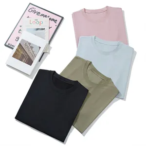 Men Plus Size Loose Casual T-Shirt Cotton Solid Color Crew Neck Short Sleeve Top Breathable Summer Undershirt