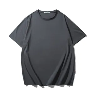 Plus Size Men Cotton Blend T-Shirt Glitter Letter Printed Loose Casual Short Sleeve Top Oversized Men Fashion Streetwear Tees