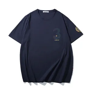 Men Plus Size Cotton T-Shirt New York Graphic Print Loose Fit Oversized Short Sleeve Top Summer Casual Daily Sporty Tee
