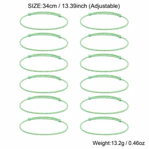 Gedetailleerde specificaties van 8-draads gevlochten armbanden met maat en gewicht