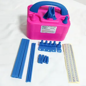 600W electric balloon pump kit with measuring sticker and support rods