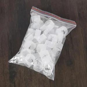 White Plastic Balloon Arch Ring Buckles For Wedding Decoration Party Supplies Arch Connector Clips Backdrop Stand Decor