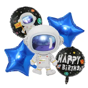 Astronaut balloon set for space themed birthday party decorations