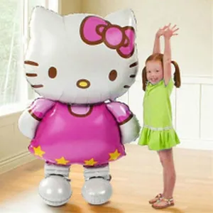 Grande palloncino in alluminio Hello Kitty per decorazione feste di compleanno bambini