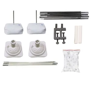 Kit d'Arche de Ballons Avec Bases Remplissables d'Eau Tiges Pliables Clips pour Décoration de Mariage Anniversaire Cérémonie