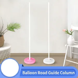 Plastic Balloon Column Stand Kit With Weighted Base Balloon Arch Pole For Birthday Wedding Ceremony Opening Party Decor