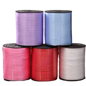 500-yard colorful synthetic ribbons for DIY balloon tying and wedding decorations