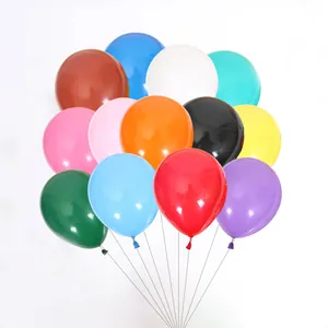 Palloncini colorati in lattice opaco da 10 pollici per decorazioni di matrimoni e compleanni