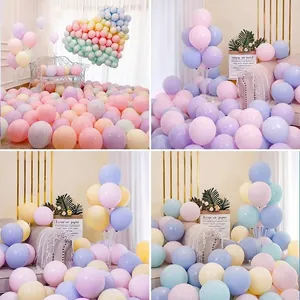 10 Zoll Pastell Macaron Latex Luftballons für Party- und Hochzeitsdeko