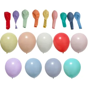 Premium 10-Zoll-Latexballons in Macaron-Farben für Party- und Hochzeitsdekorationen, bunt