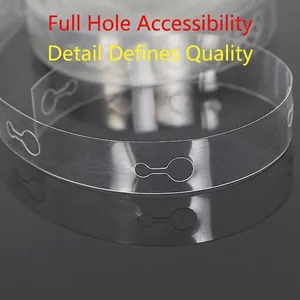 Transparent Balloon Arch Strip Tape Clear Plastic Balloon Chain For Birthday Wedding Party Event Decoration Supplies