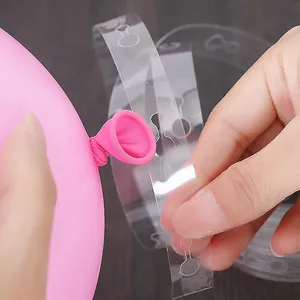 Transparent balloon arch decorating strip for party and wedding DIY balloon garland