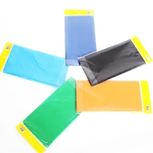 Pack of 5 waterproof disposable tablecloths in multiple colors for party 137x183cm
