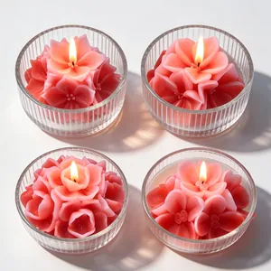 3D Floral Silicone Mold for DIY Aroma Candle Fondant Cake Mousse Soap Gypsum Diffuser Stone Handcraft Baking Molding Tool