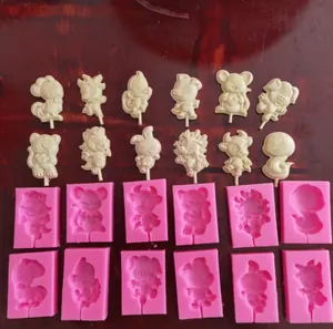 12 stampi in silicone per lecca-lecca dei segni zodiacali cinesi per cioccolato fai da te