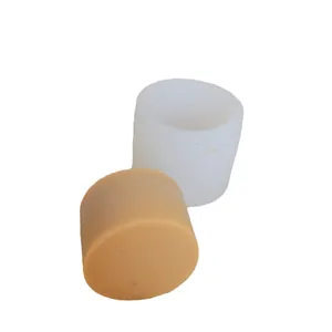 Professionele cilindrische siliconen mal set voor DIY geurkaarsen en mousse bakken