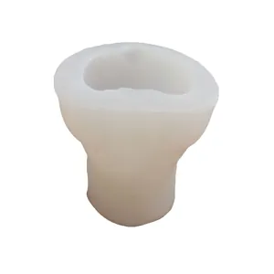 Translucent sitting bear silicone mold for DIY candles, ice cubes and gypsum crafts