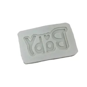 Professional silicone mold for BABY fondant cake topper and chocolate cookie decoration