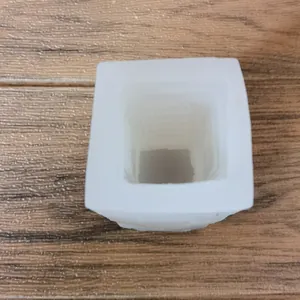 High-quality white cabinet-shaped liquid silicone mold for DIY candle and mousse making