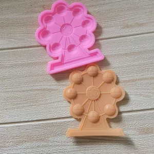 Riesenrad-Silikonform für Schokolade und Fondant-Kuchendekoration