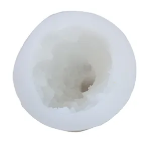 High-quality large Santa Claus silicone mold for DIY scented candles and plaster crafts