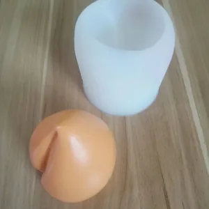 Grande stampo silicone 3D pesca per gesso aromaterapia e decorazione torta mousse