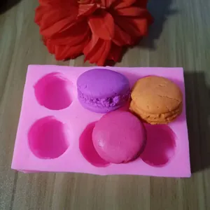 3D Siliconen Macaron Bakvorm Multi Cavity Voor Chocolade Fondant Mousse Handgemaakte Zeep DIY Keuken Bakgereedschap