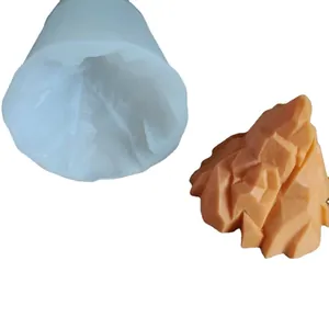 3D iceberg silicone mold for mountain shaped cakes and professional chocolate decoration