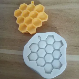 Durable honeycomb silicone mold for fondant cake chocolate and handmade soap crafts