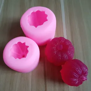 Halloween Pompoen Siliconen Vorm Voor Taartdecoratie Chocolade Mousse Aromagips Bakvorm Pompoenvormige Dessertvorm