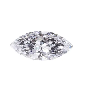 Diamante de laboratorio de talla marquesa brillante piedra suelta para joyas