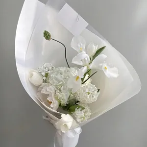 Transparent Matte Vellum Paper For Flower Wrapping DIY Bouquet Packaging Waterproof Sulfuric Acid Paper Floral Craft Supplies